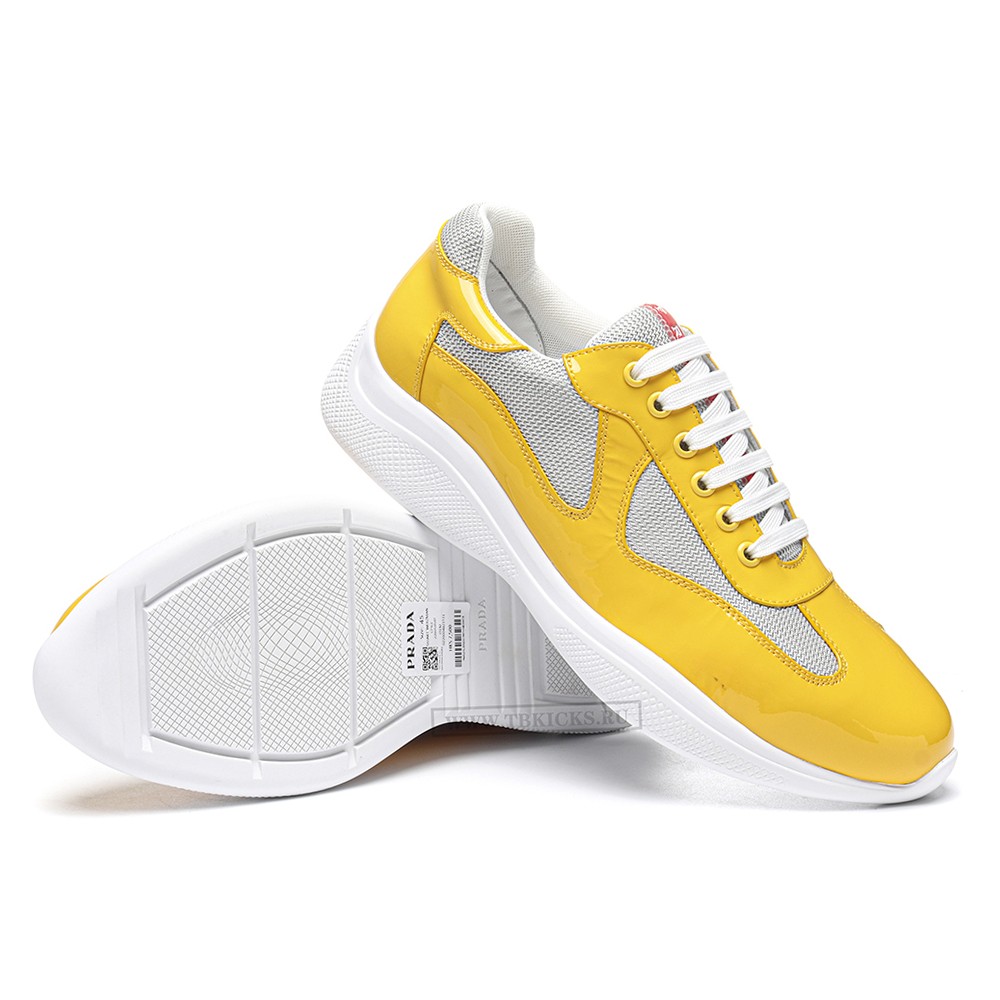 TBkicks Pr*da America's Cup Yellow Silver