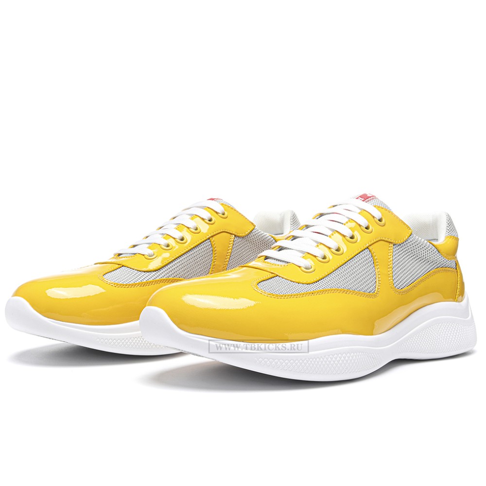 TBkicks Pr*da America's Cup Yellow Silver