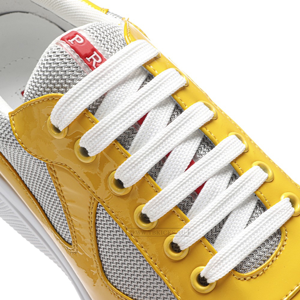 TBkicks Pr*da America's Cup Yellow Silver