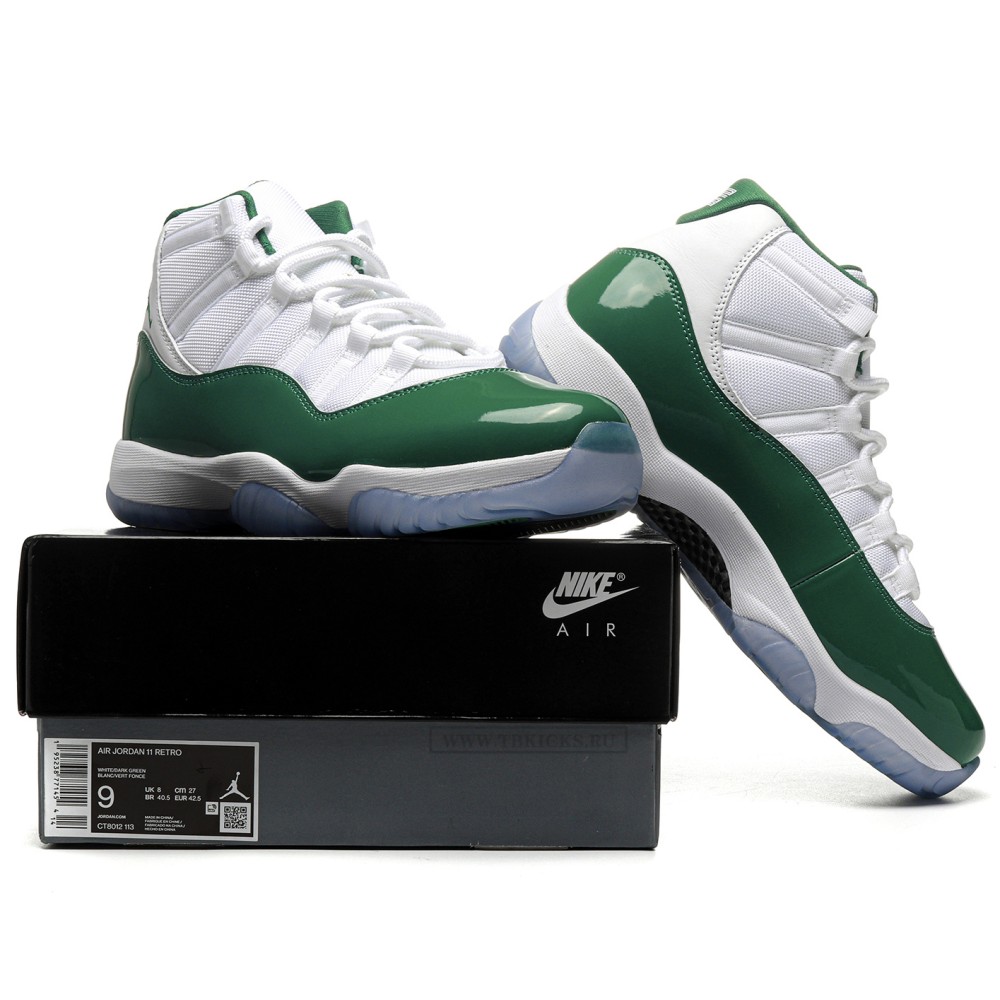 TBkicks Air Jordan 11 Retro White Green