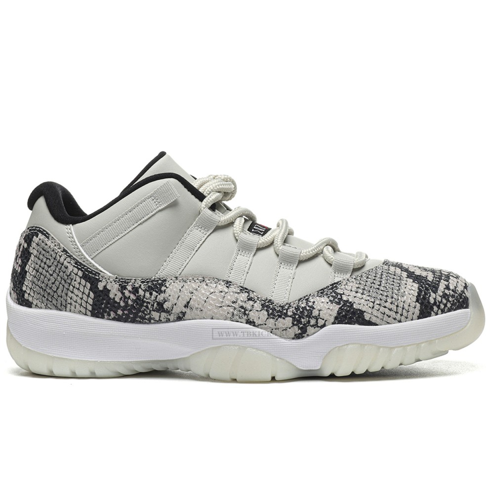 TBkicks Jordan 11 Retro Low Snake Light Bone
