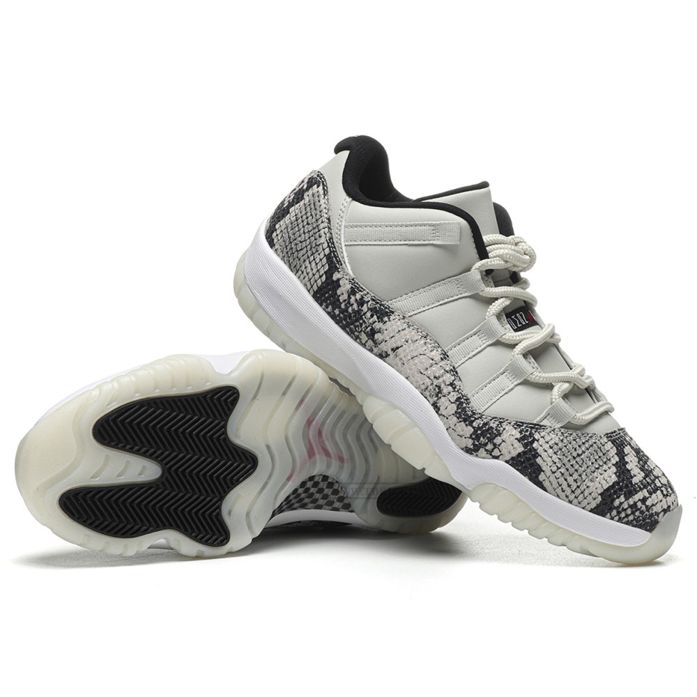 TBkicks Jordan 11 Retro Low Snake Light Bone