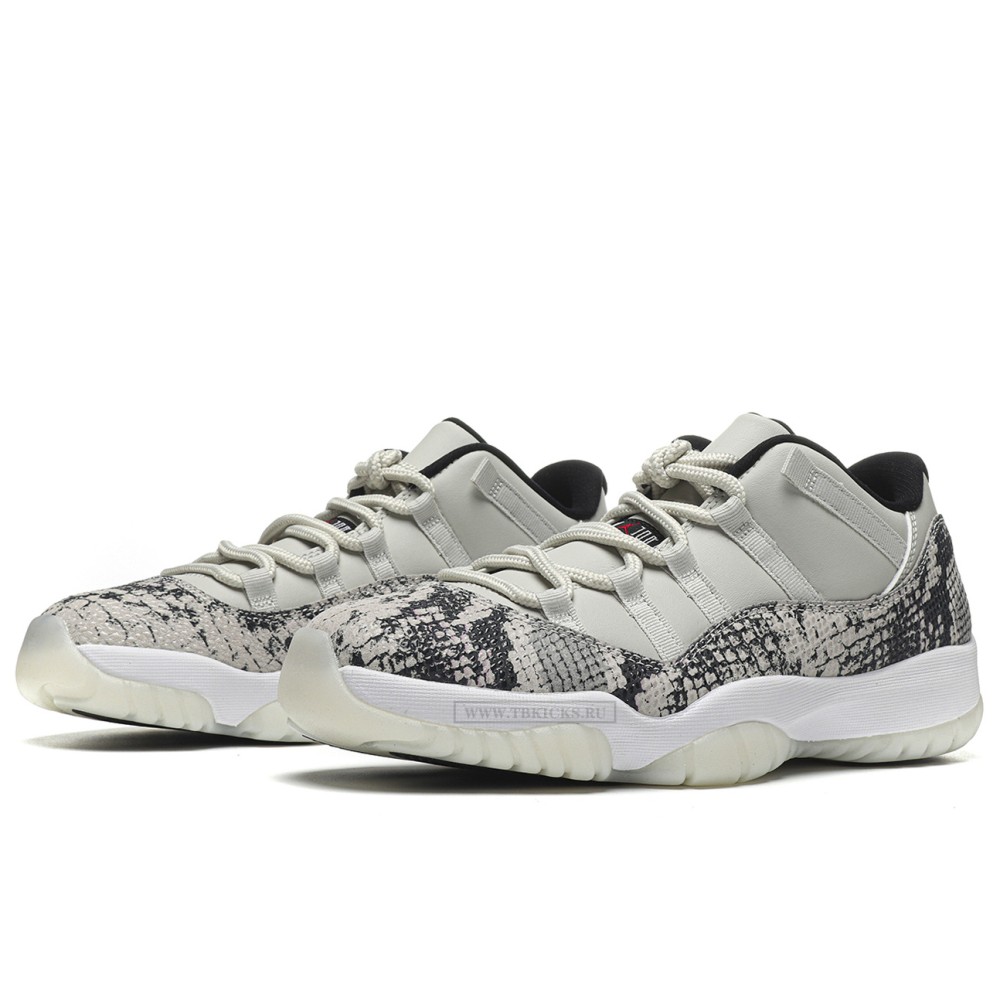 TBkicks Jordan 11 Retro Low Snake Light Bone