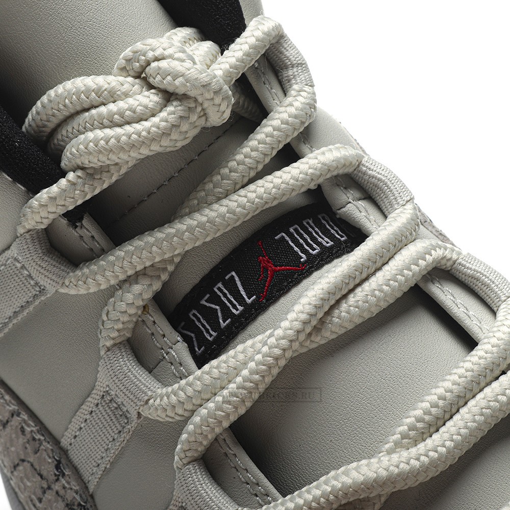 TBkicks Jordan 11 Retro Low Snake Light Bone