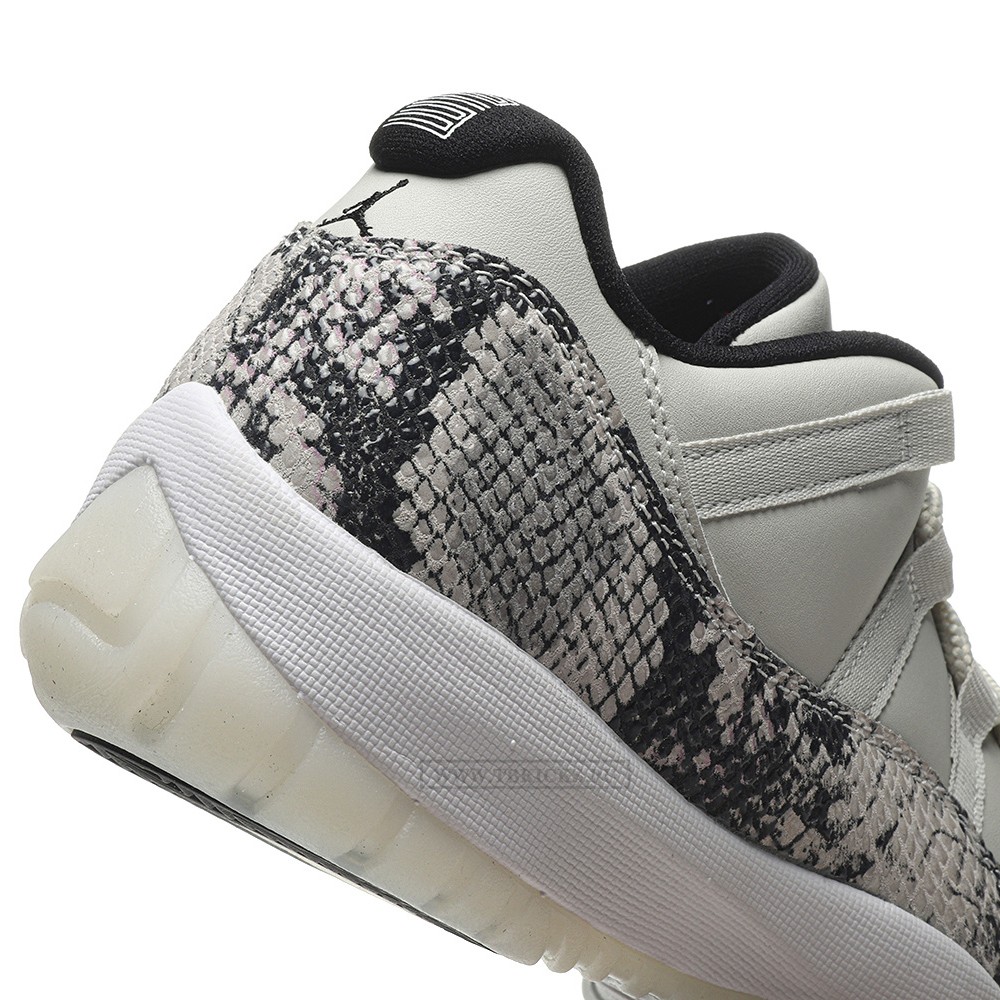 TBkicks Jordan 11 Retro Low Snake Light Bone