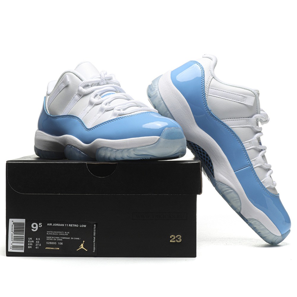 TBkicks Jordan 11 Retro Low University Blue