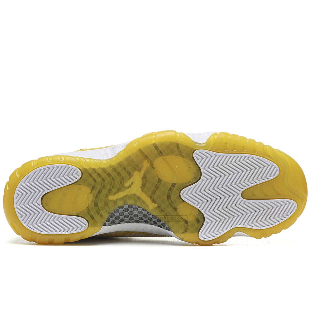 TBkicks Jordan 11 Retro Low Yellow Snakeskin