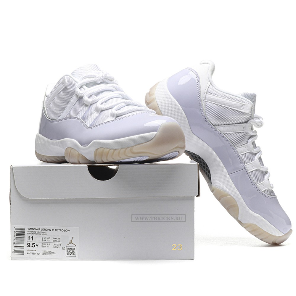 TBkicks Jordan 11 Retro Low Pure Violet