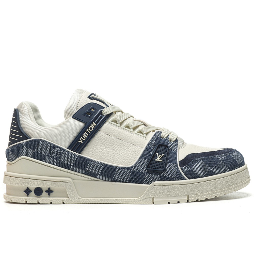 TBkicks L0*1S V*1TT0N Trainer White/Denim Blue