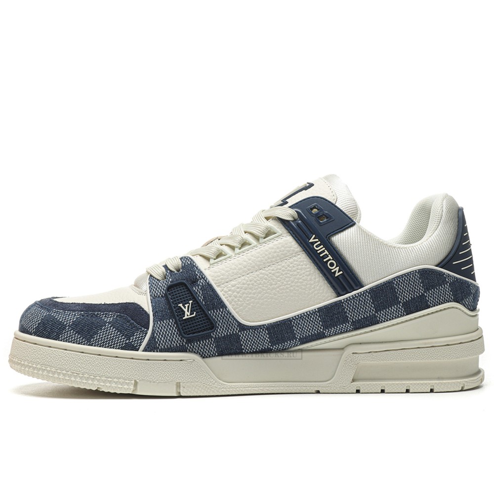 TBkicks L0*1S V*1TT0N Trainer White/Denim Blue