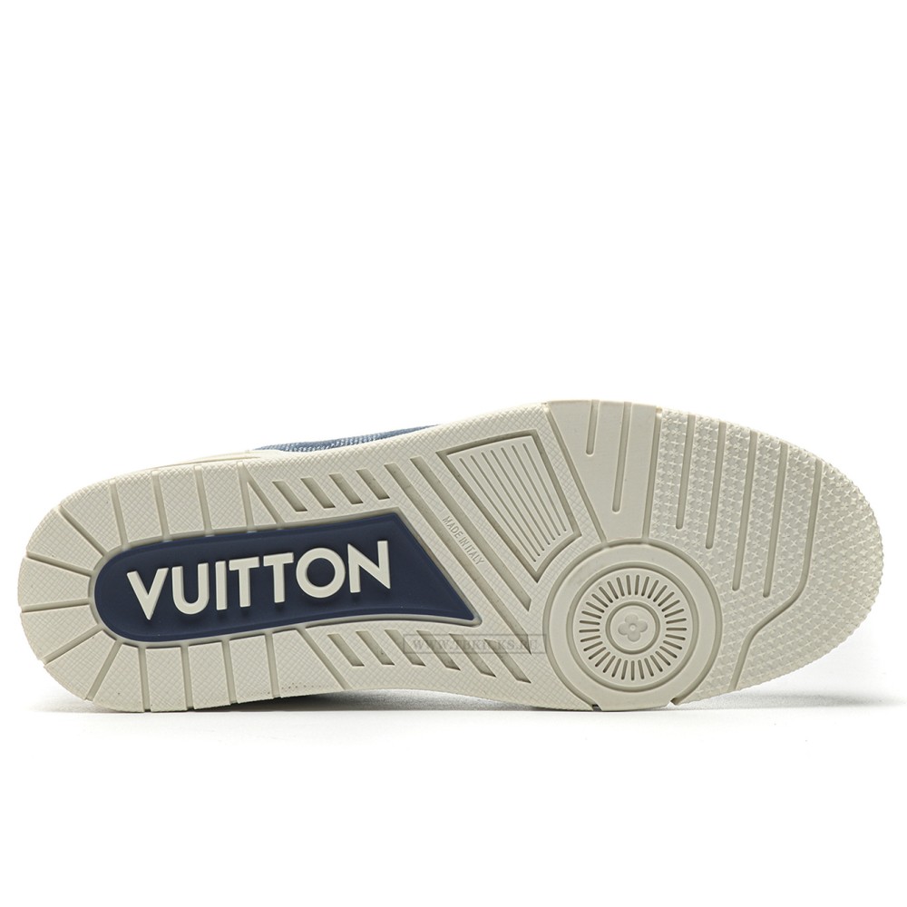 TBkicks L0*1S V*1TT0N Trainer White/Denim Blue