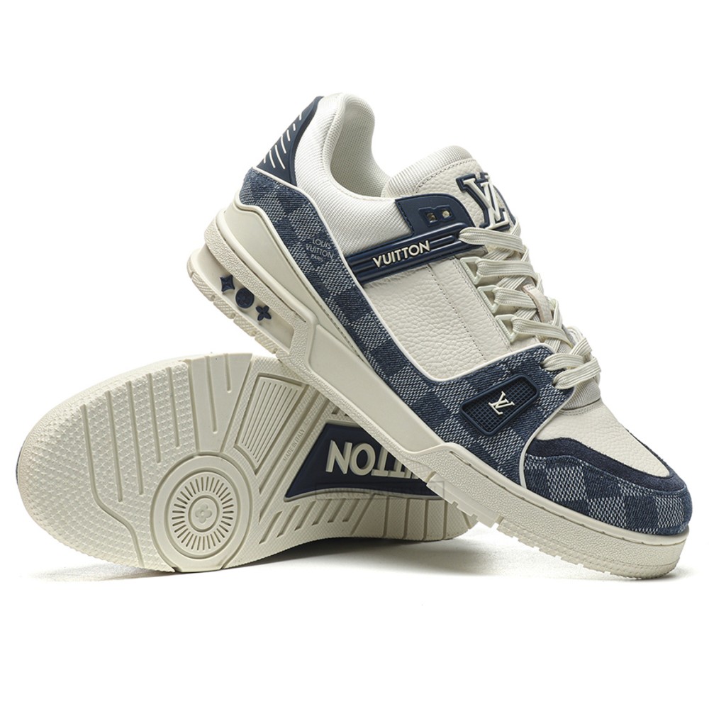 TBkicks L0*1S V*1TT0N Trainer White/Denim Blue
