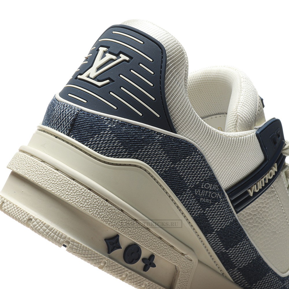 TBkicks L0*1S V*1TT0N Trainer White/Denim Blue