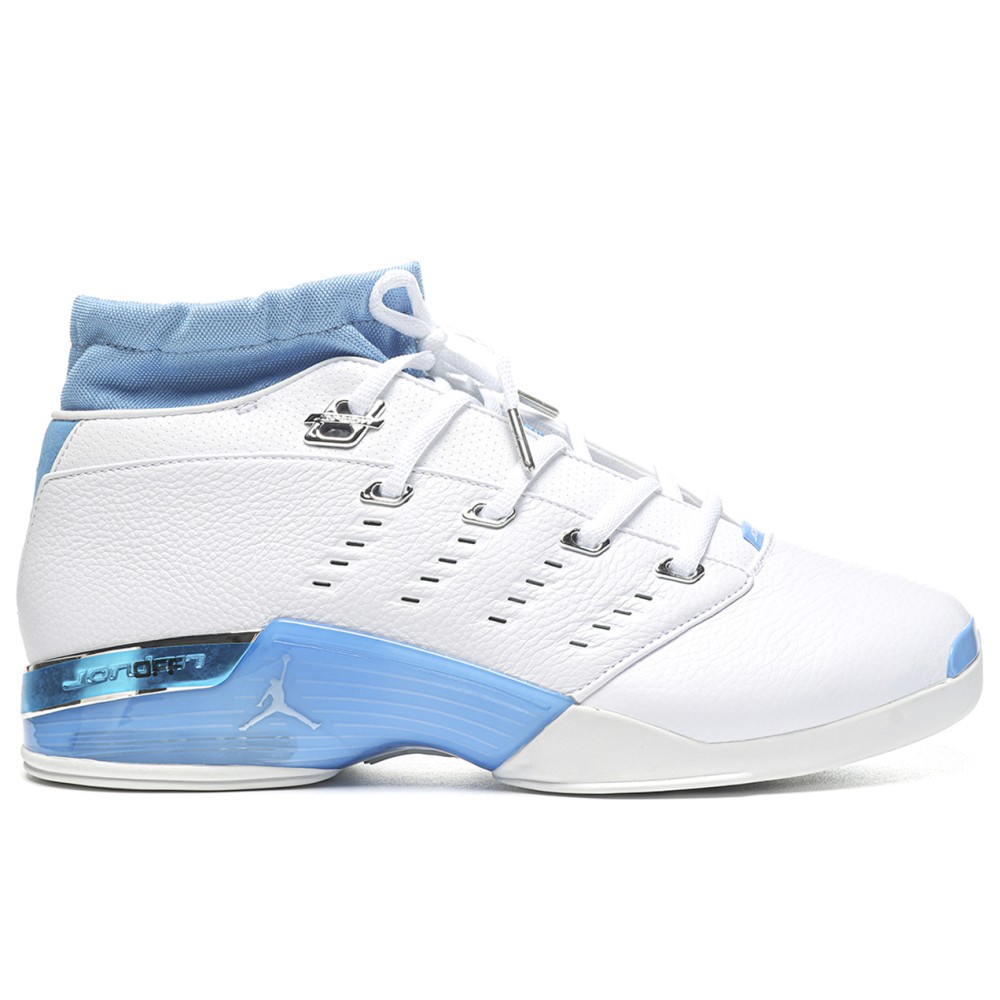 TBkicks Air Jordan 17 Low UNC White/Blue