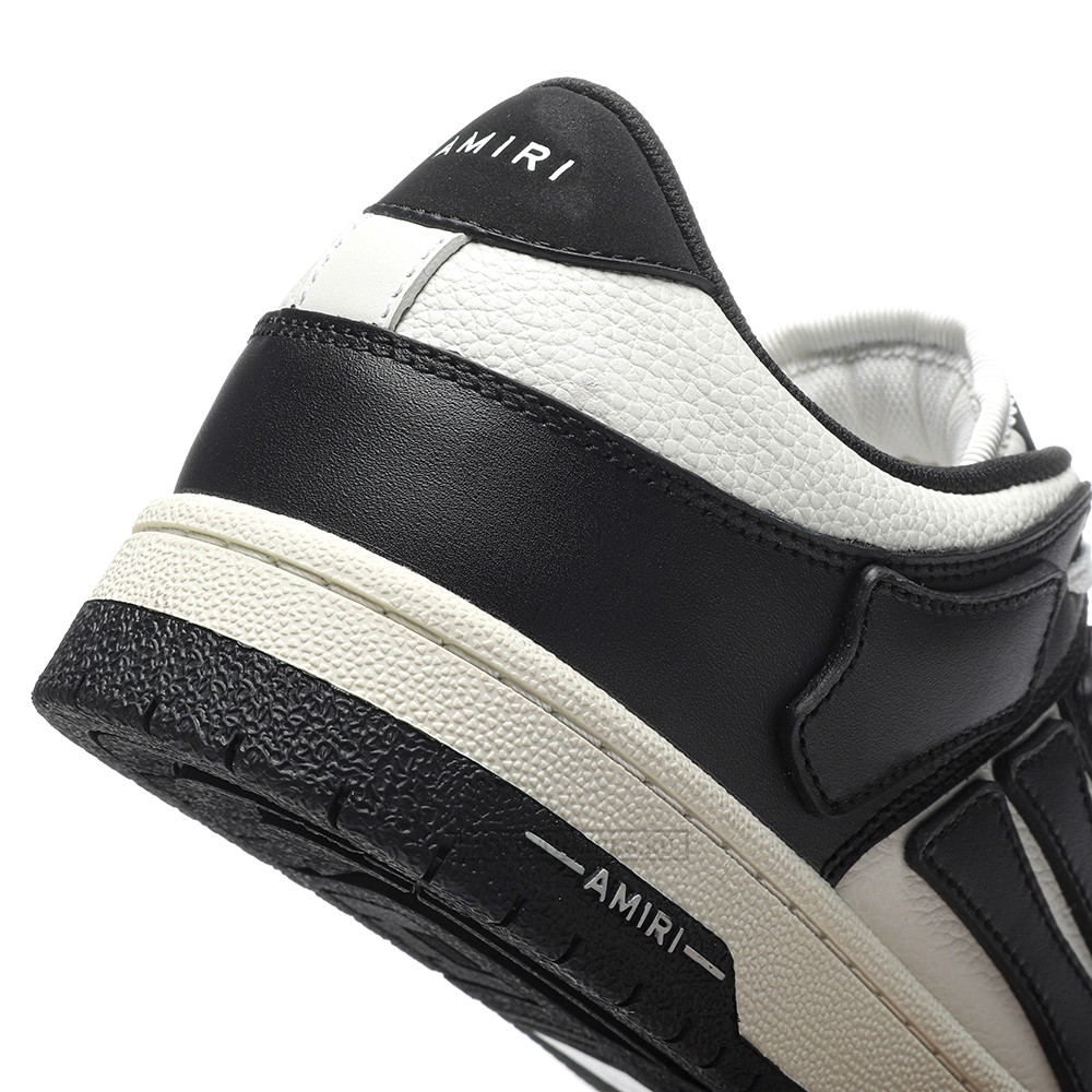 TBkicks AMIRI Skel Top Low Black White 2021