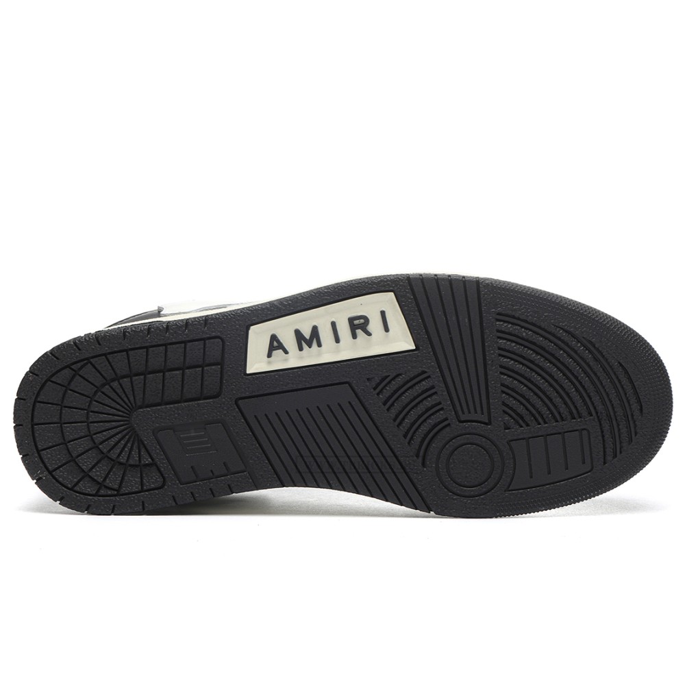 TBkicks AMIRI Skel Top Low Black White