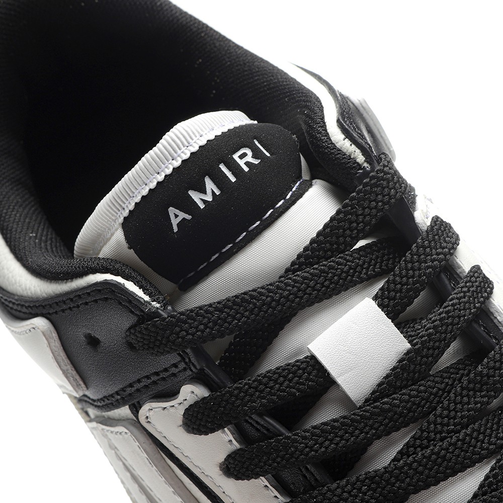 TBkicks AMIRI Skel Top Low Black White