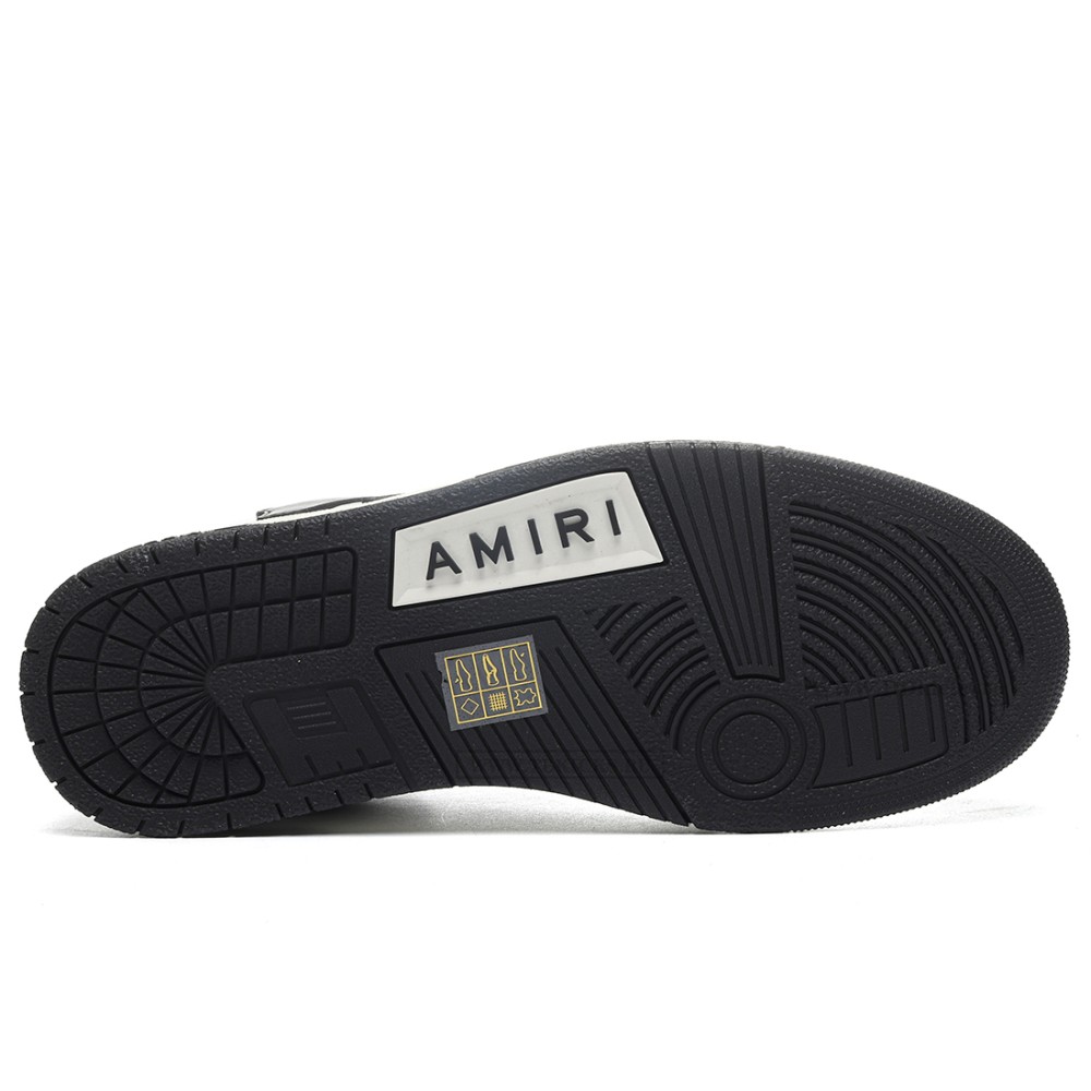 TBkicks Amiri Skel Top Low White Black White