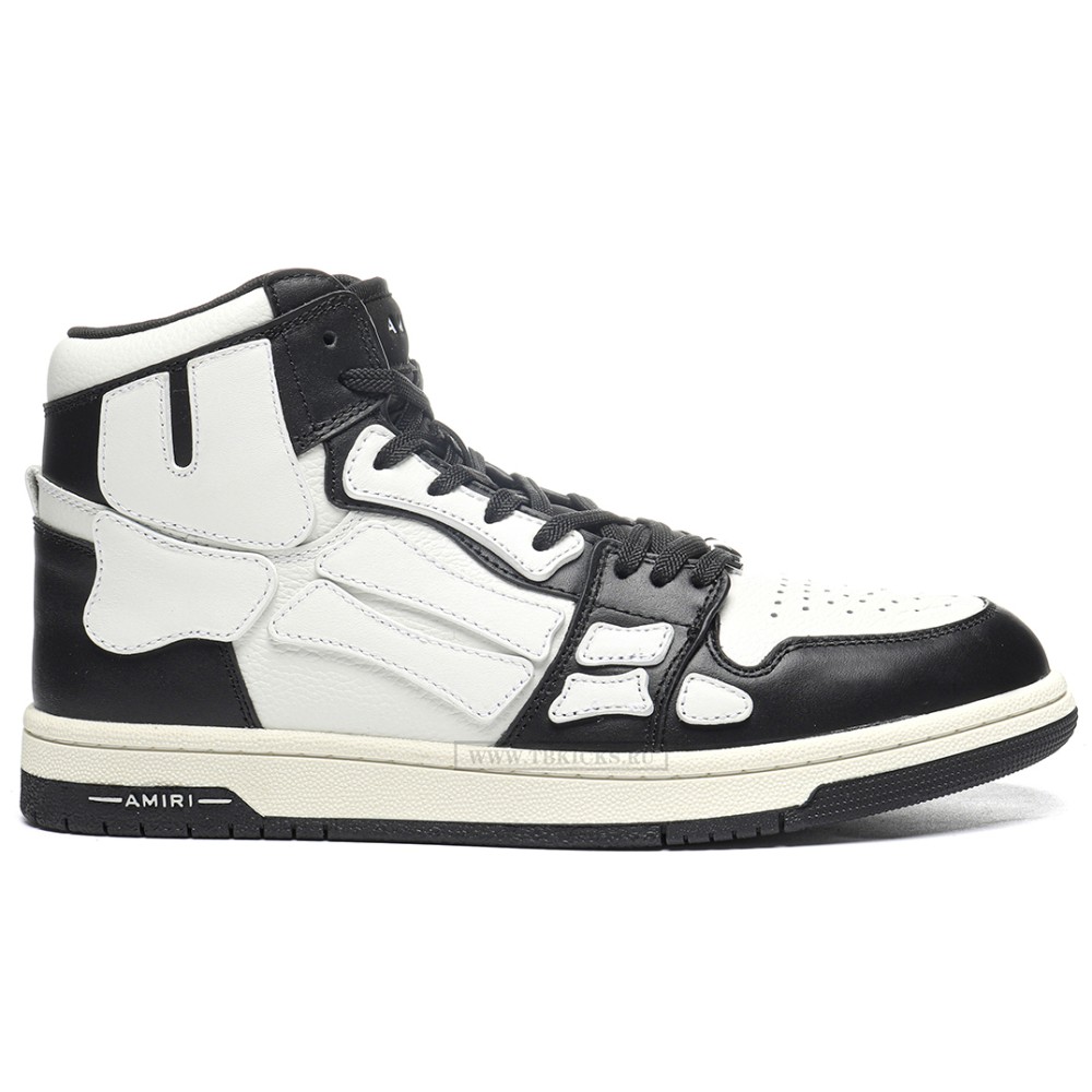 TBkicks AMIRI Skel Top Low Black White High-Top