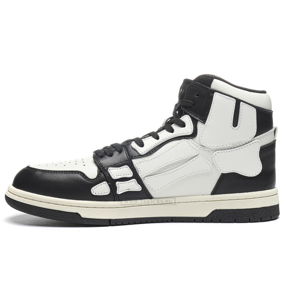 TBkicks AMIRI Skel Top Low Black White High-Top
