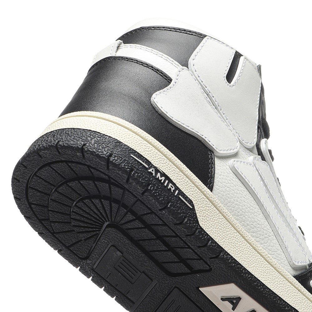 TBkicks AMIRI Skel Top Low Black White High-Top