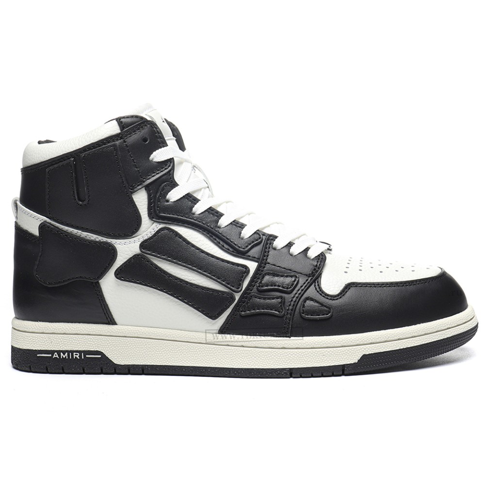 TBkicks AMIRI Skel Top Low Black White 2021 High-Top