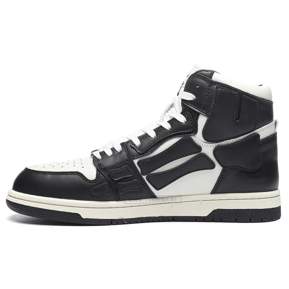 TBkicks AMIRI Skel Top Low Black White 2021 High-Top