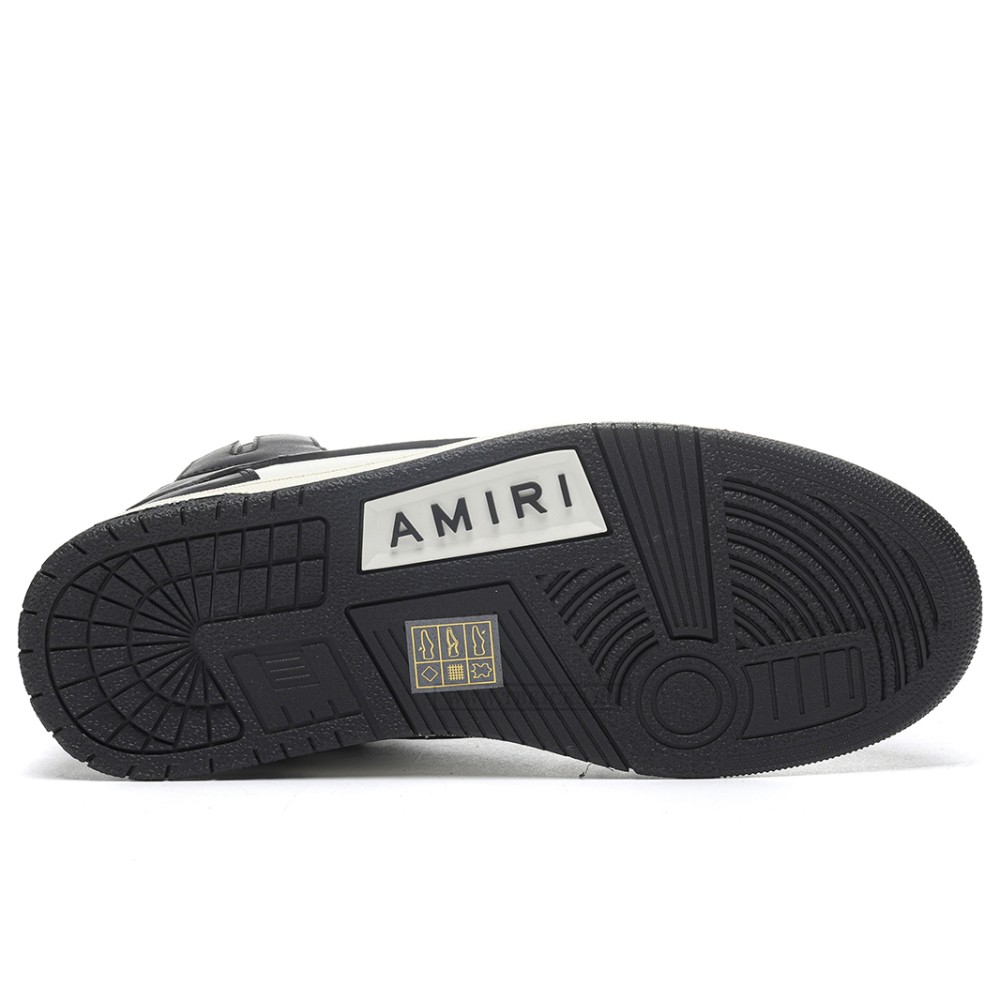 TBkicks AMIRI Skel Top Low Black White 2021 High-Top