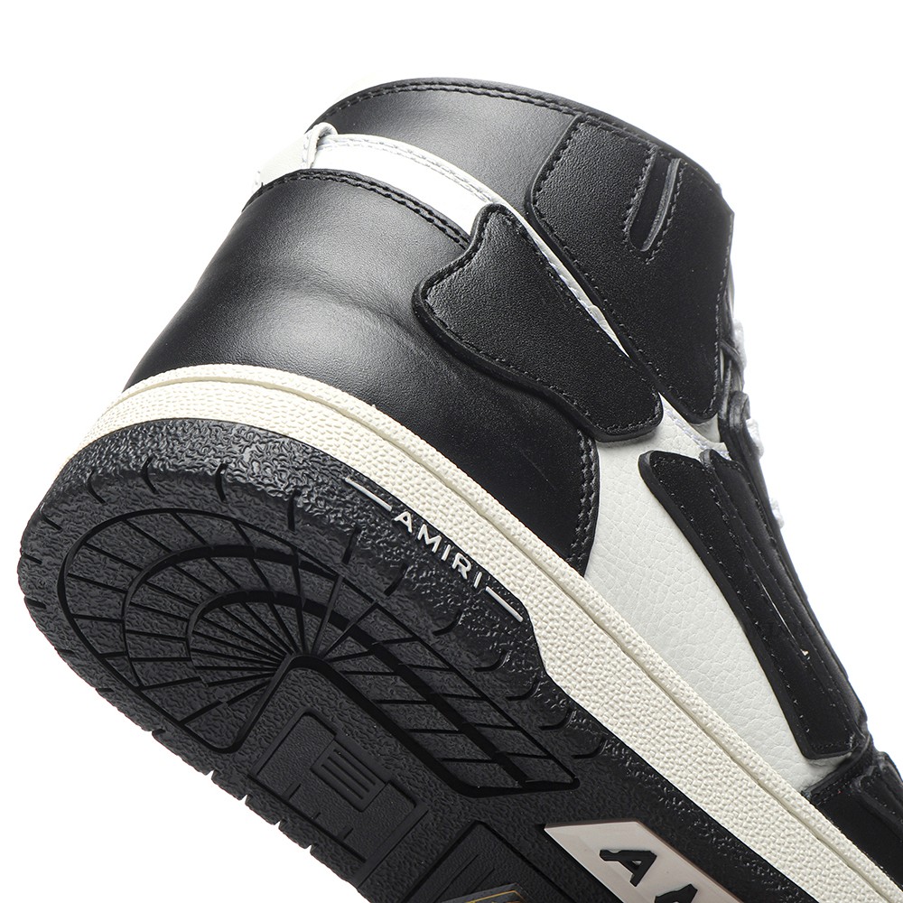 TBkicks AMIRI Skel Top Low Black White 2021 High-Top