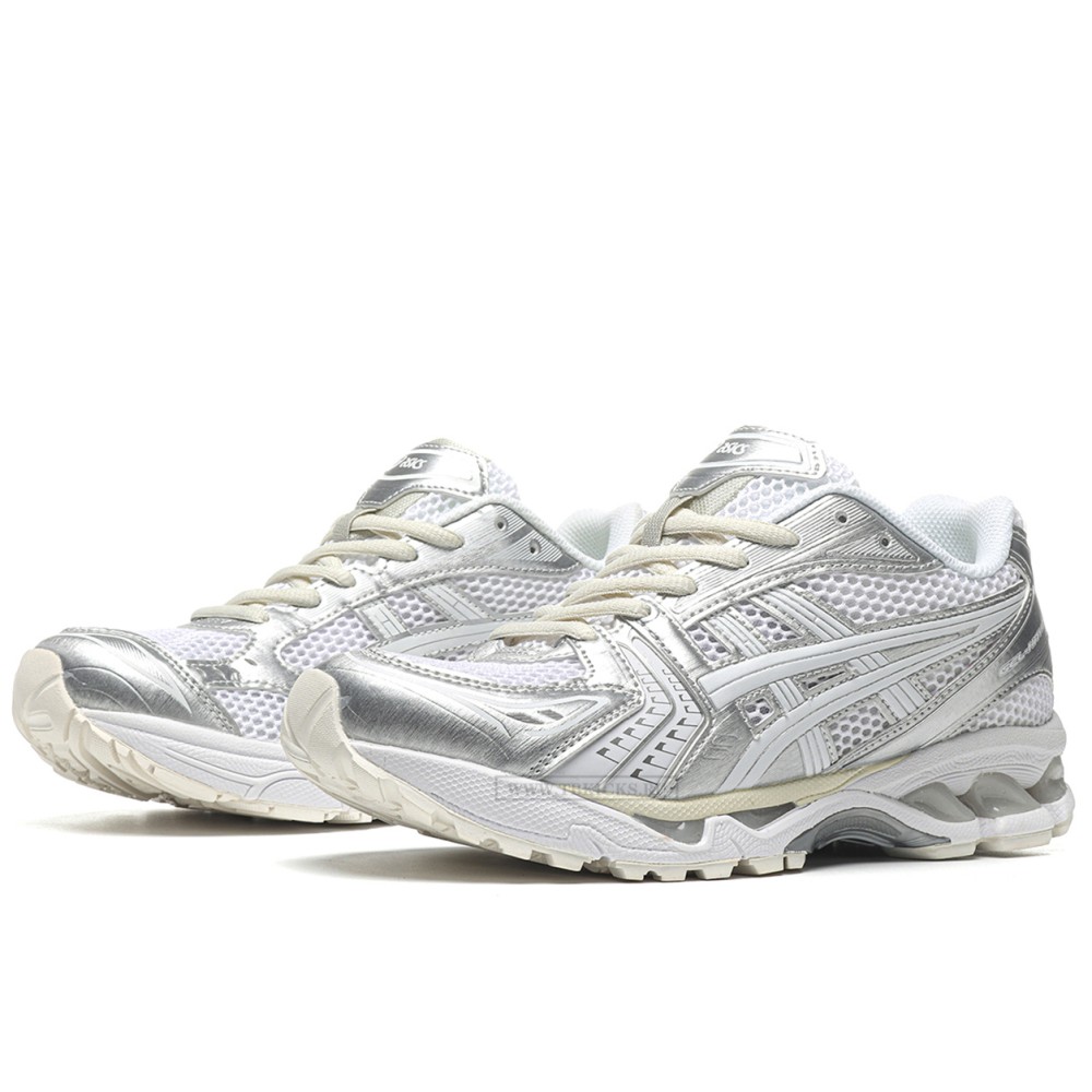 tbkicks As*ic*s gel-kayano 14 jjjjound silver white
