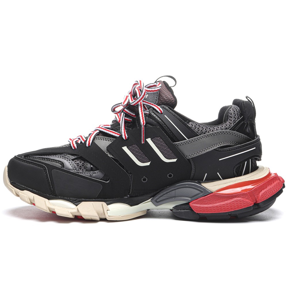 TBkicks Ba1enci*ga Track Black Grey Red