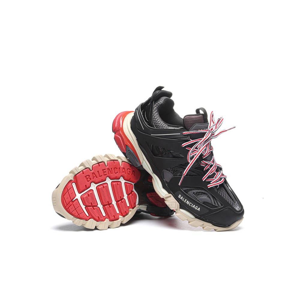 TBkicks Ba1enci*ga Track Black Grey Red