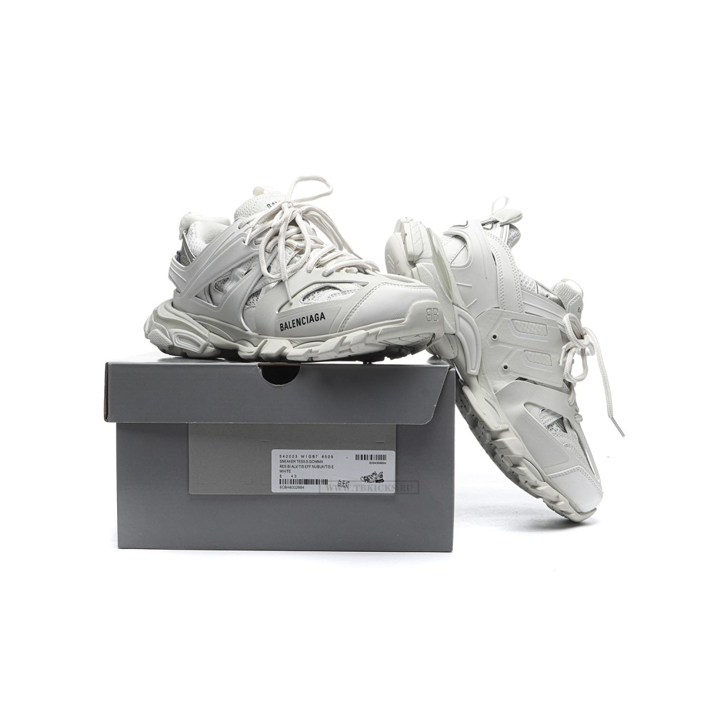 TBkicks Ba1enci*ga Track White