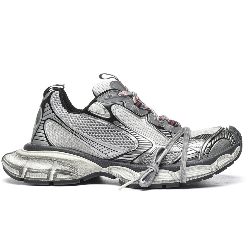 TBkicks Ba1enci*ga 3XL Grey White Red