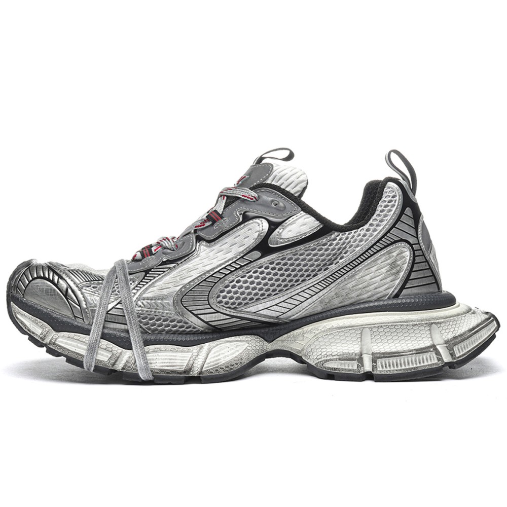 TBkicks Ba1enci*ga 3XL Grey White Red