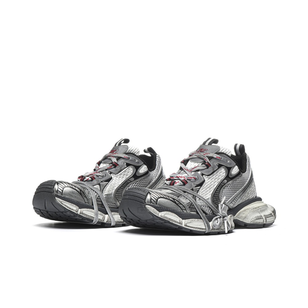 TBkicks Ba1enci*ga 3XL Grey White Red
