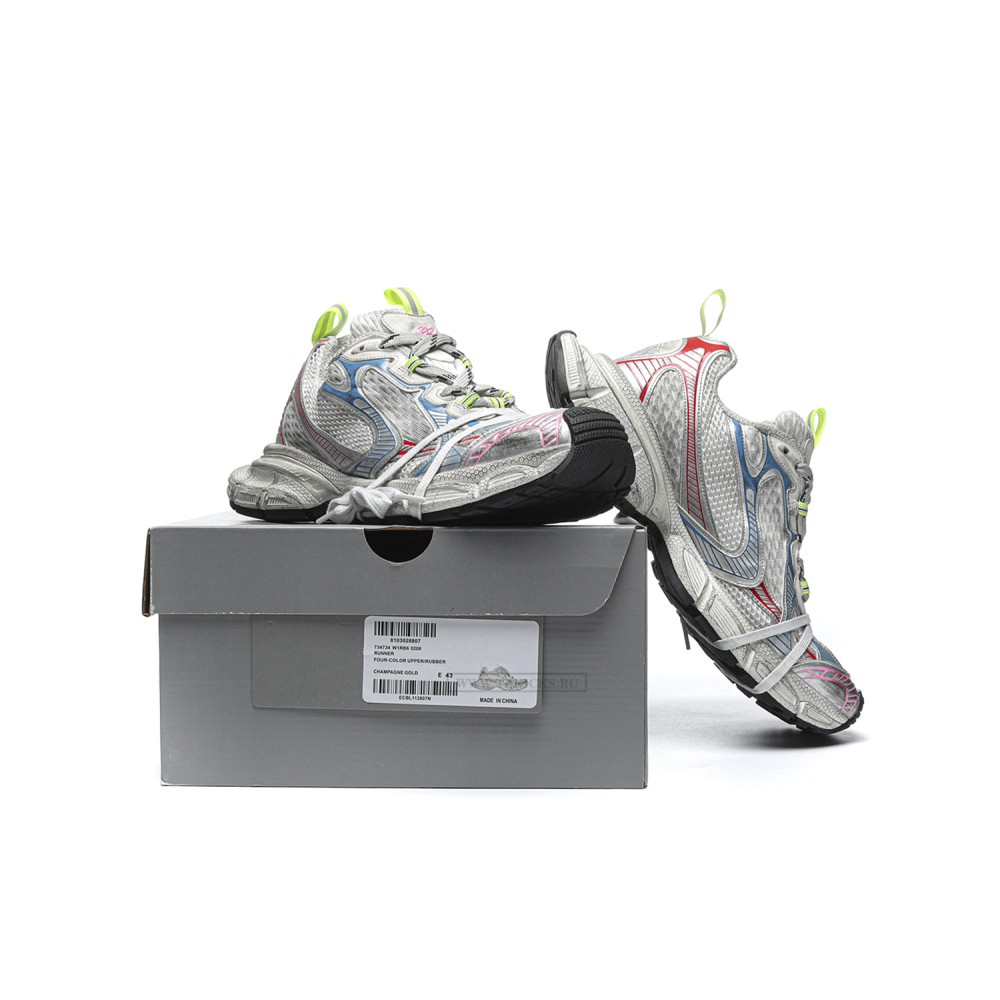 TBkicks Ba1enci*ga 3XL White Multicolor