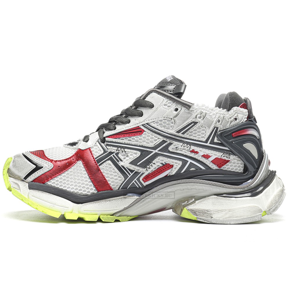 TBkicks Ba1enci*ga Runner Black White Red Neon Yellow