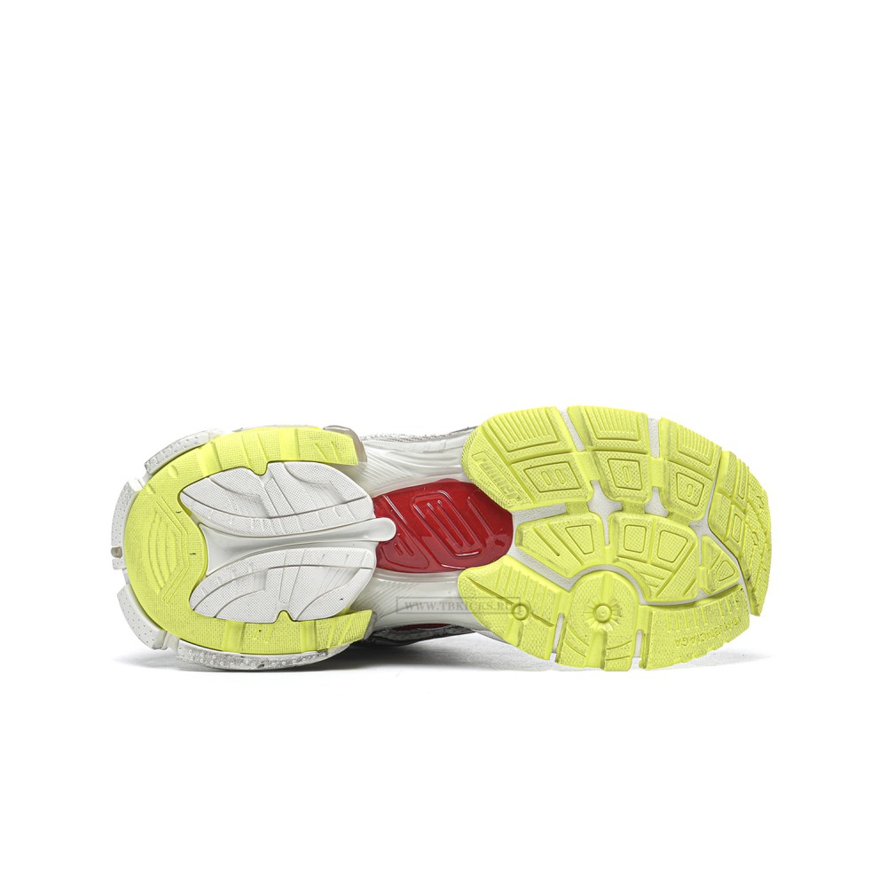 TBkicks Ba1enci*ga Runner Black White Red Neon Yellow