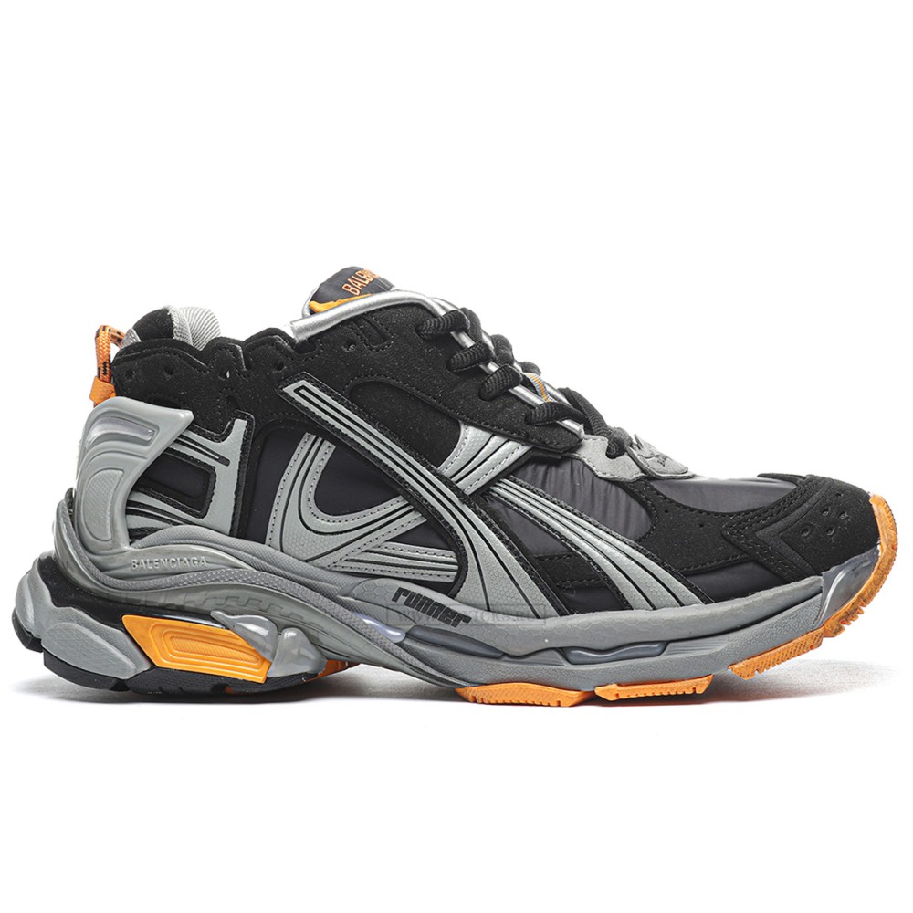 TBkicks Ba1enci*ga Runner Black Grey Orange