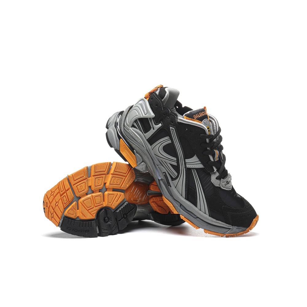 TBkicks Ba1enci*ga Runner Black Grey Orange