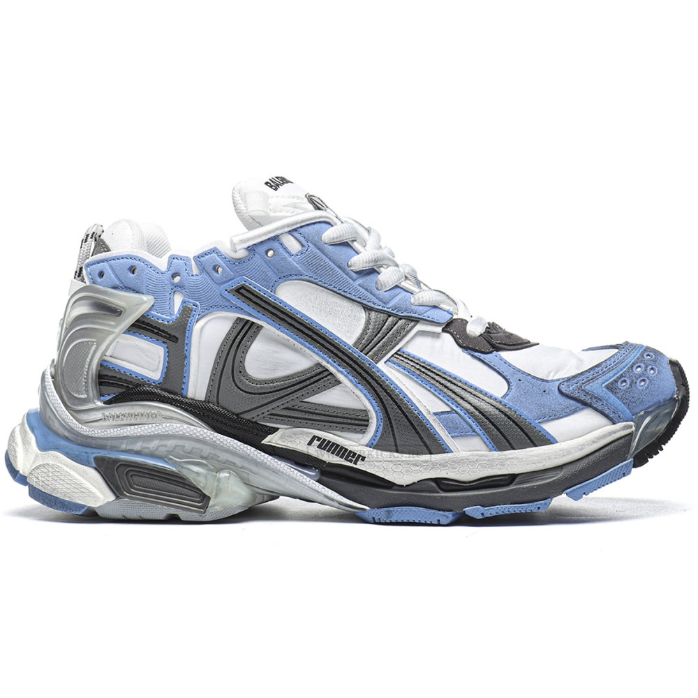 TBkicks Ba1enci*ga Runner Blue White Grey