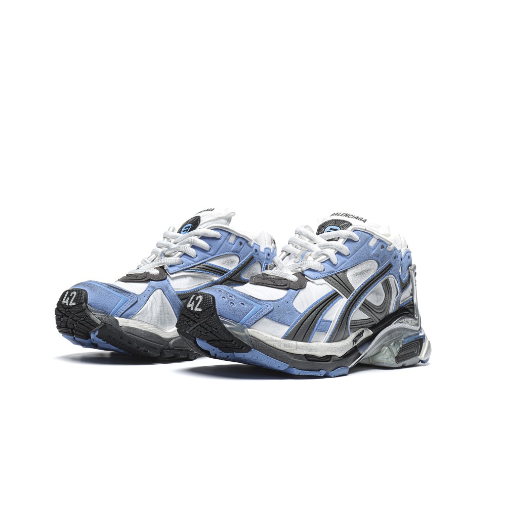 TBkicks Ba1enci*ga Runner Blue White Grey