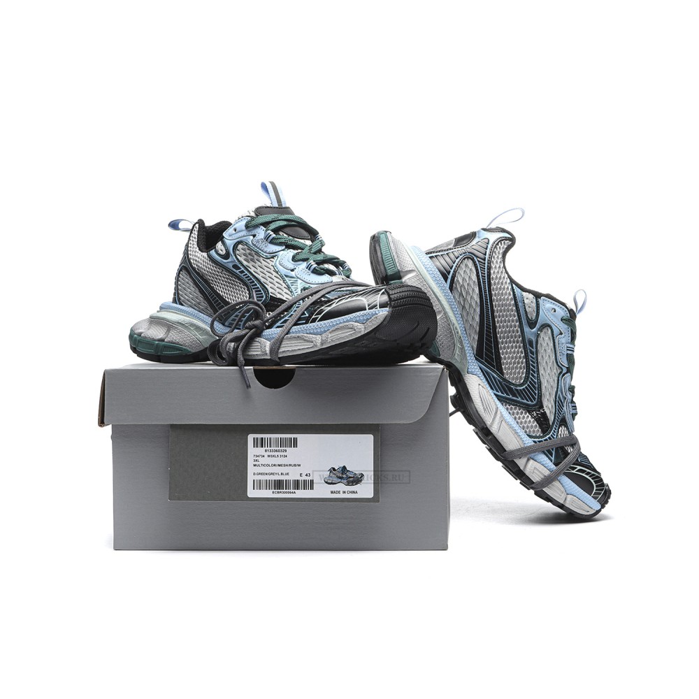 TBkicks Ba1enci*ga 3XL Green Blue