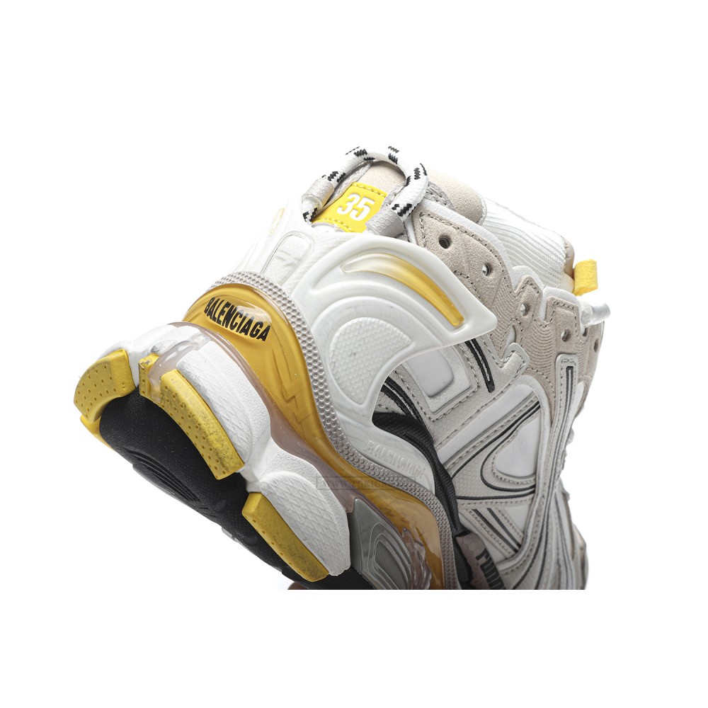 TBkicks Ba1enci*ga Runner Beige Yellow Nylon/Suede
