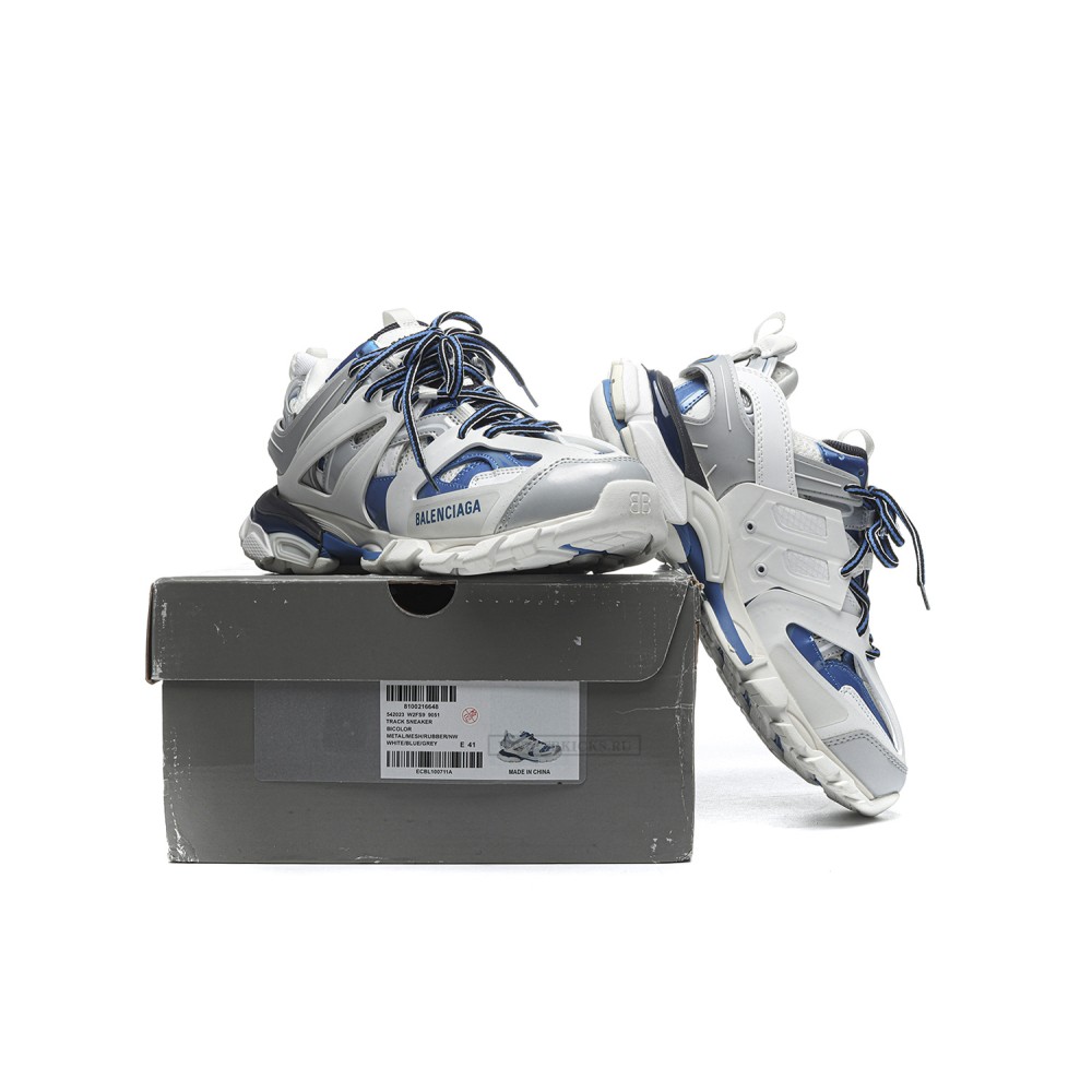 TBkicks Ba1enci*ga Track White Blue