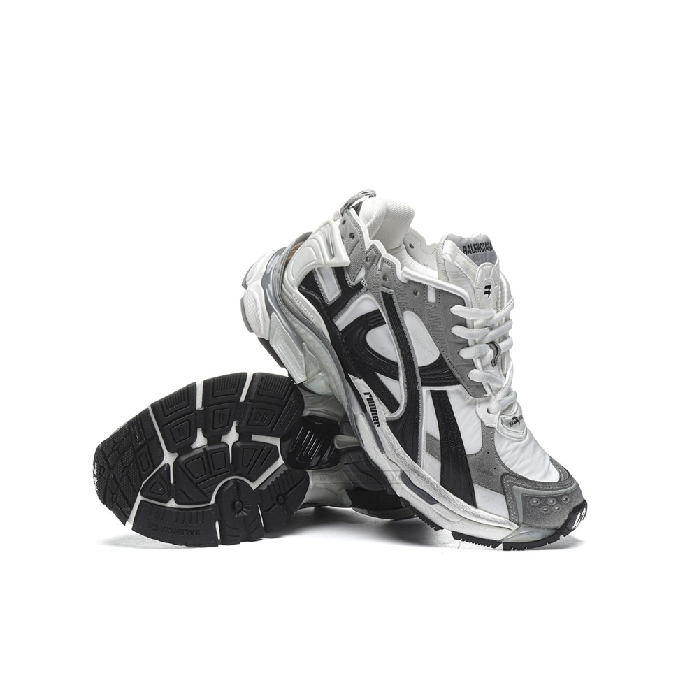 TBkicks Ba1enci*ga Runner Grey White Black