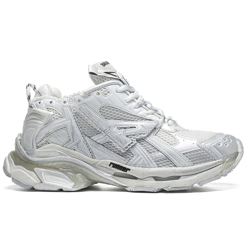 TBkicks Ba1enci*ga Runner Triple White