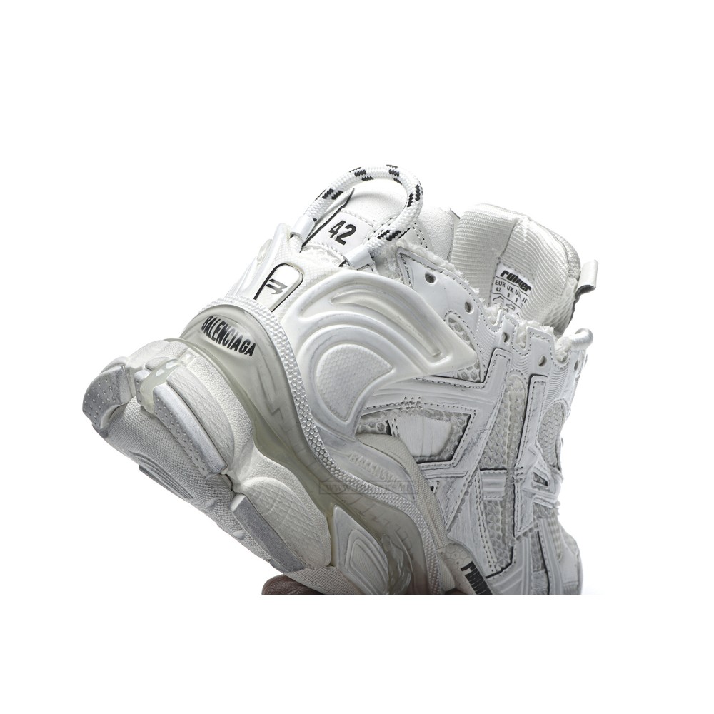 TBkicks Ba1enci*ga Runner Triple White