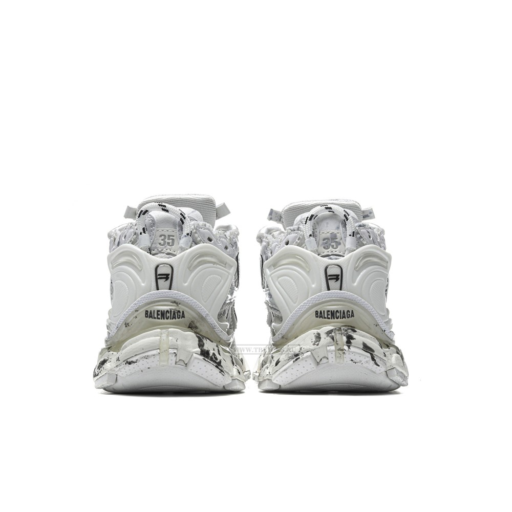 TBkicks Ba1enci*ga Runner White Nylon
